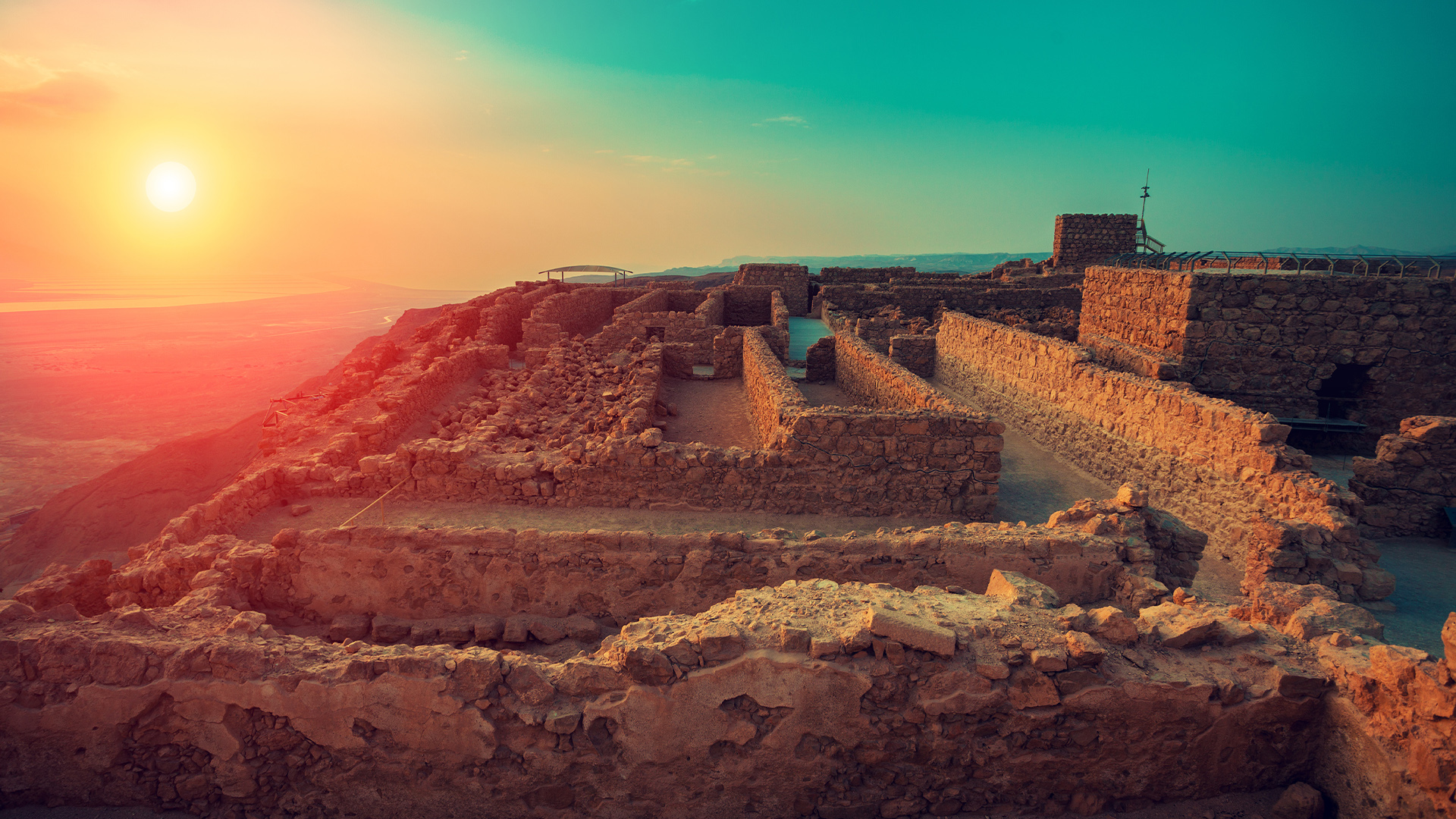 Fortress of Masada1080